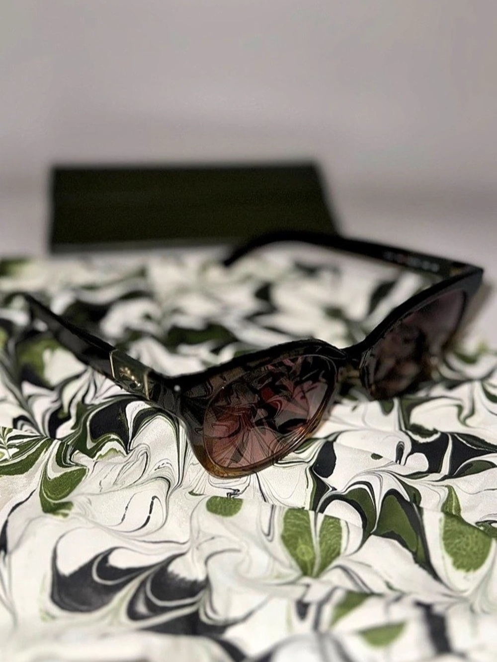 Longchamp Brown & Black Sunglasses